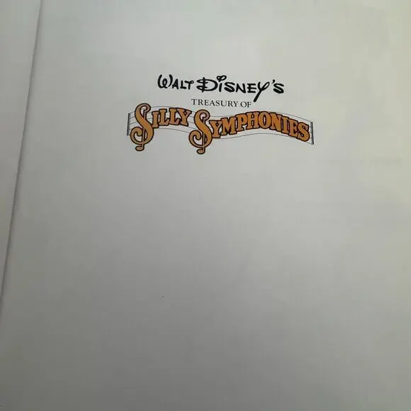 Walt Disney’s Silly Symphonies 1981 Hardcover Book w Dust Jacket Vintage - Picture 2 of 15